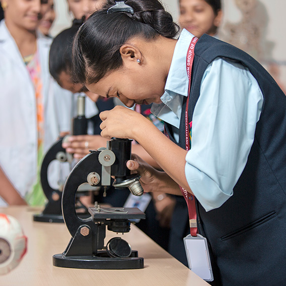 IKON Nursing College microscope-lab